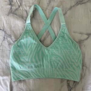 • AYBL animal print sports bra